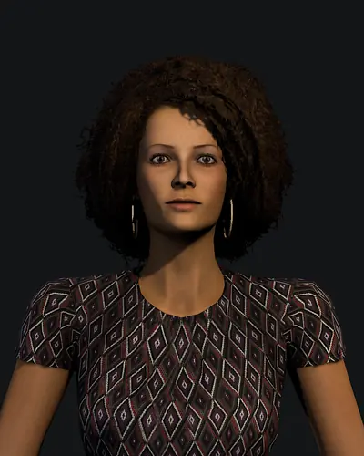 Photo de casting d'Inès, 27 ans.